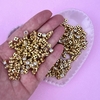 Strass Costura 6 mm Dourado 7g