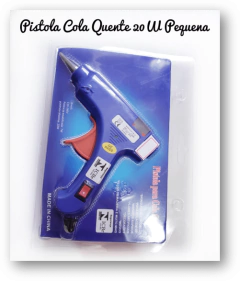 Pistola Cola Quente Ladeira 20w Pequena