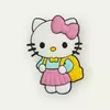 Aplique Hello Kitty saia Rosa Mochila emborrachado (3un)