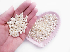 Gota Perolada passante 6x10mm (20g)