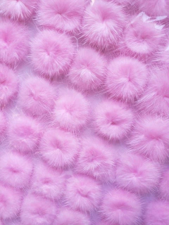 Pelinho meio pompom + ou - 2,5cm (un) - Fitas e Laços da Fê | 10x Sem Juros no Cartão de Crédito, Junte Pontos e Troque por Cashback