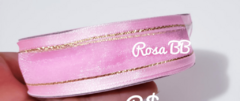 Organza Borda Cetim Melaço 2,5 10m - comprar online