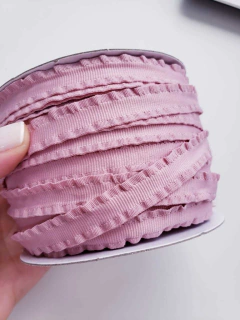 Fita para encapar Tiara Bordinha Franzida 10mm (1 metro) - Fitas e Laços da Fê | 10x Sem Juros no Cartão de Crédito, Junte Pontos e Troque por Cashback