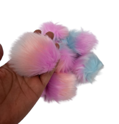 Pompom Bola 70mm Multicolors Cand Colors mod 2 (2un)