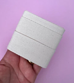 kit Fita Cadarço Cru 3 larguras 10mm/25mm/35mm (1 metro cada)