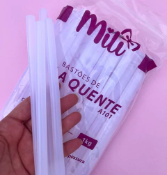 Bastão de Cola Quente Grosso Mili (3un)