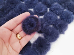 Pelinho meio pompom + ou - 4cm (un) - Fitas e Laços da Fê | 10x Sem Juros no Cartão de Crédito, Junte Pontos e Troque por Cashback