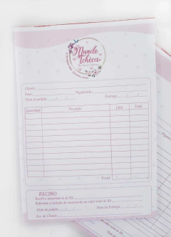 Bloco Pedidos Personalizado 14x20cm (50fls) (4un) na internet