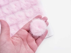 Pelinho meio pompom + ou - 4cm (un)