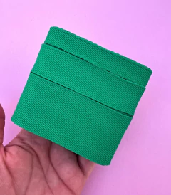 Imagem do kit Fita Jeans Liso sinimbu 3 larguras 2 mt cada