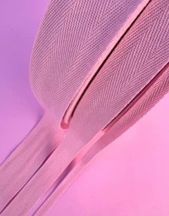 Fita Cadarço Rosa Bebê 1 Metro