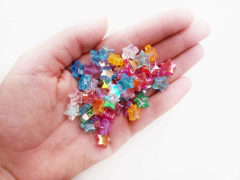 Entremeio Estrela Irizada Colorida 25g