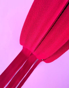 Fita Cadarço Vermelha 1 Metro