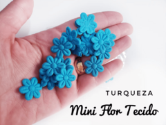 Flor Tecido Prensada 2cm (kit 20un) - comprar online