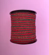 Fita Passamanaria Zig zag Vermelho Verde (14mm) (1 metro)