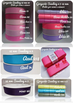 Gorgurão Sanding 38mm (5m) - comprar online