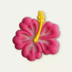 Aplique Flor Moana Rosa médio Emborrachado (3un)