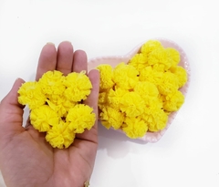 Pompom de Malha 25mm (kit 10un)