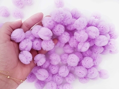 Pompom de Tule 25mm (10un) na internet