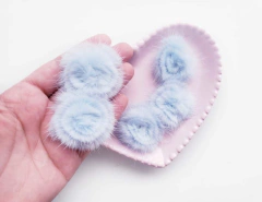 Pelinho meio pompom + ou - 4cm (un) - loja online