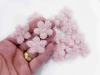 Florzinha Felpuda Glitter 3cm (3un) - loja online