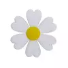 Imagem do Aplique Flor Pesponto Pétala Coração Emborrachada (3un)