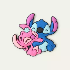 Aplique stich Angel Abraçados emborrachado (3un)