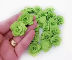 Flor Tecido P (kit 5un) na internet