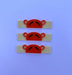 Aplique Base para Bico de Pato Tigrão (Ursinho Pooh) 6,5cm (un)