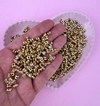 Strass Costura 5 mm Dourado 7g