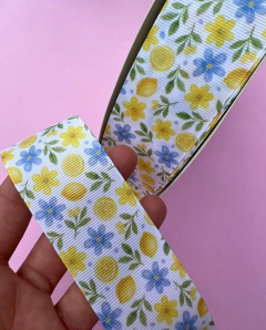 Gorgurão Limão Siciliano Mili 38mm (3m)
