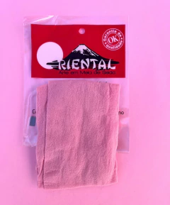 Meia de seda Oriental Rosa Chá (un)