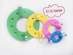 Kit faz Pompom (4 Peças)