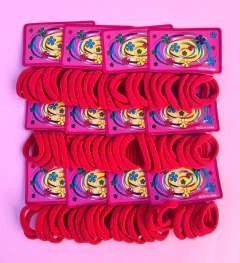 Mini Xuxinha Macia Vermelha (Pct72un) Tamanho Pequeno (3,5cm)