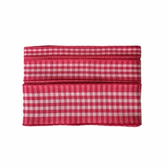 Kit Fita Xadrez Sinimbu Pink 3 tamanhos (2 mt de cada)