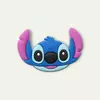 Aplique Rostinho Stitch azul Emborrachado (3un)