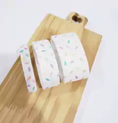 Kit Gorgurão Branco Granulado Yama 3 Largura ( 2 metros cada )