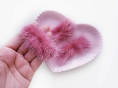 Pompom Retangular Bigode 7cm (un) - comprar online