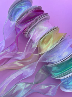 Fita Organza FurtaCor mod24 38mm (1 metro)