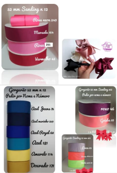 Gorgurão Sanding 52 mm n12 (5m) na internet