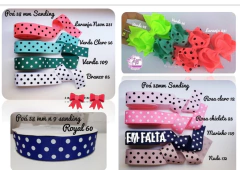 Gorgurão Poá Sanding 38 mm n9 (5m) - Fitas e Laços da Fê | 10x Sem Juros no Cartão de Crédito, Junte Pontos e Troque por Cashback