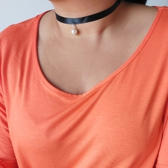 Colar Gargantilha Choker Pérola - comprar online
