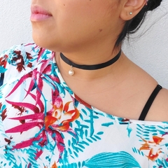 Colar Gargantilha Choker Pérola - loja online