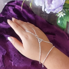 Imagem do Pulseira Anel Triquetra Celta Wicca