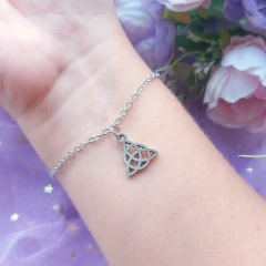 Pulseira Delicada Triquetra Celta na internet