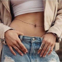 Body Chain Belly Chain colar de cintura Bolinhas Delicado - comprar online