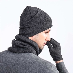 Imagem do Kit Touca + Gola + Luvas Conjunto De Inverno Unissex