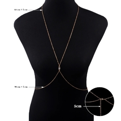 Body Chain Colar De Corpo Corrente De Corpo Ponto de Luz