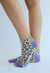Soquete Animal Print