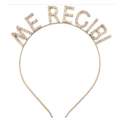 Vincha Me Recibi Strass en internet